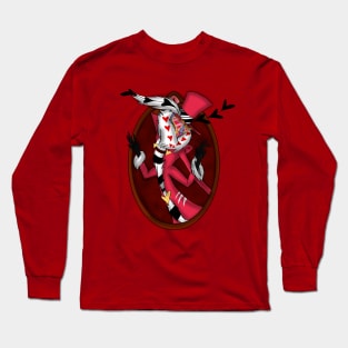 Hazbin Hotel Valentino Portrait Long Sleeve T-Shirt